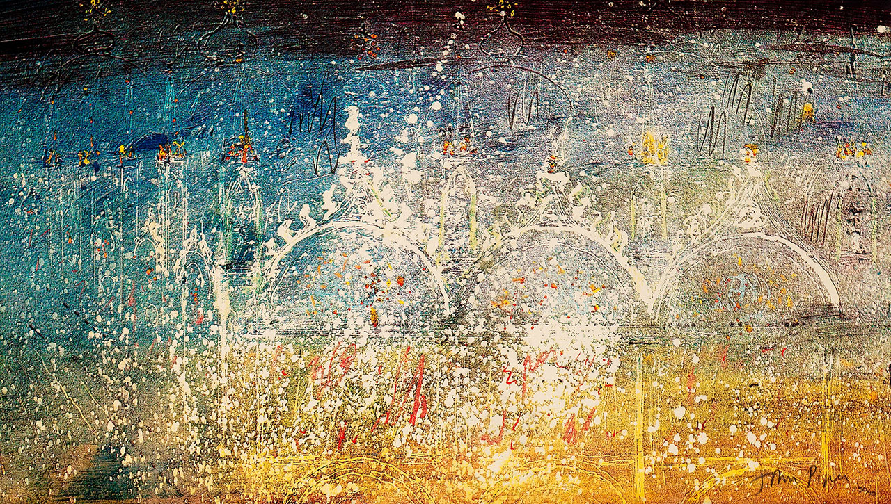 John Piper, Death in Venice V (San Marco), 1973