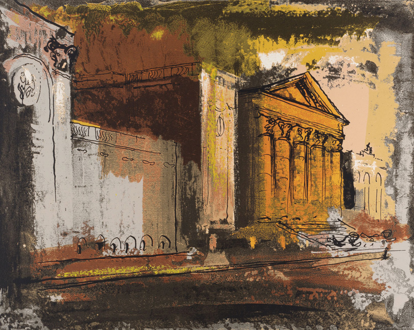 John Piper, Stowe, 1968