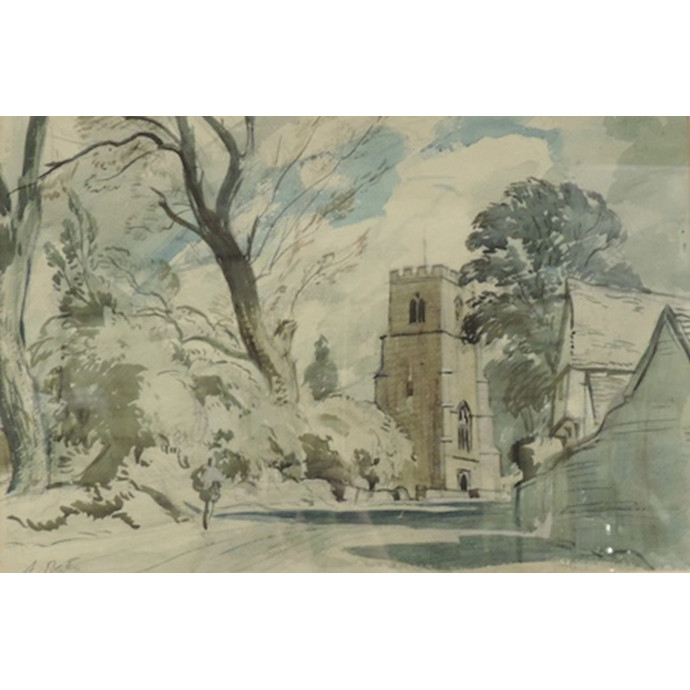 Blyth, Alan: Suffolk Church - SOLD