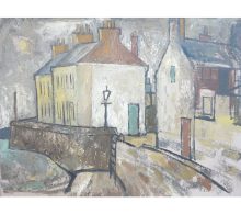 Sutter Watt, Archie: Cottages by the Harbour Wall - SOLD