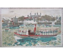 La Dell, Edwin: Tower of London, School Print - SOLD