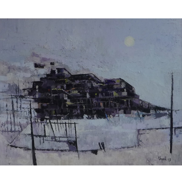 Uzzell, Glyn: Winter Mountain - SOLD