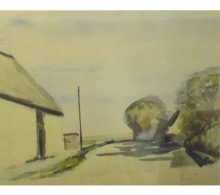 Mühlhausen, Knud: Village Street - SOLD