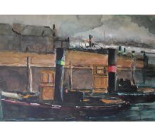 Tugs in the Rotterdam Docks - SOLD
