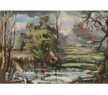 Suddaby, Rowland: River Landscape - SOLD