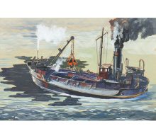 Mockridge,J.: Steam-Driven Plym Estuary Dredger - SOLD