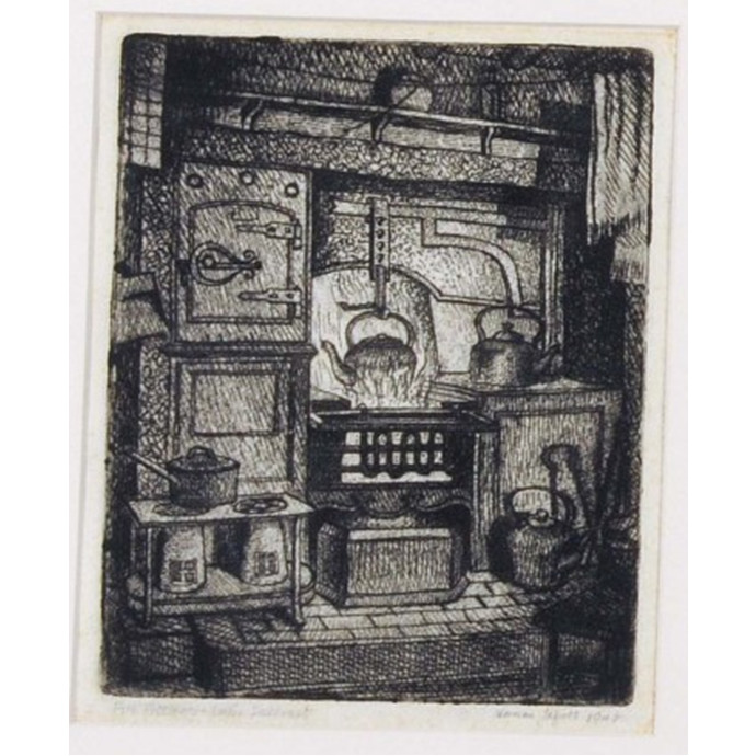 Jaques, Norman Clifford: Cottage Kitchen Range - SOLD