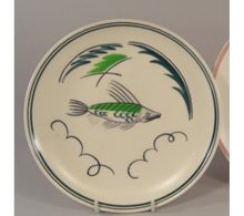 Poole Pottery: 'Flying Fish' Plate - SOLD