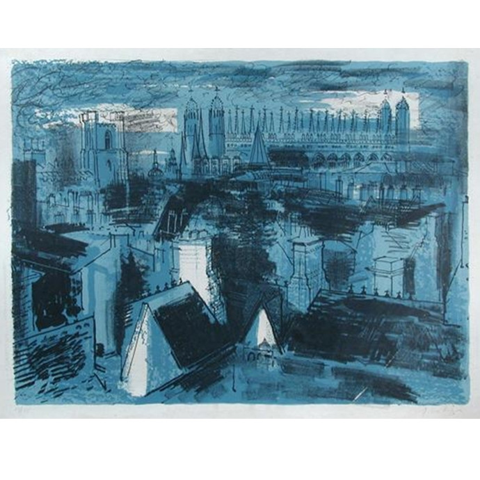 Piper, John: King's College Cambridge, from Trinity - SOLD