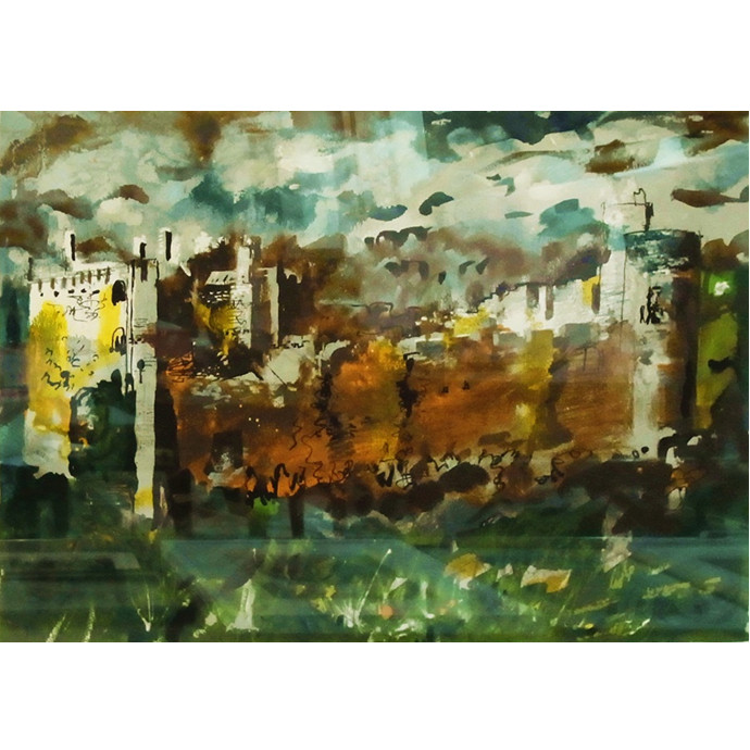 Piper, John: Manorbier, Dyfed - SOLD
