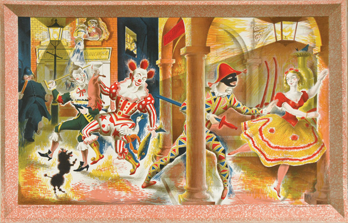 Hutton, Clarke: Harlequinade - SOLD