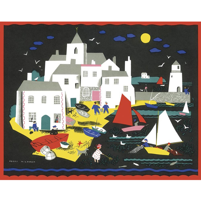 Wickham, Peggy: At the Seaside - SOLD