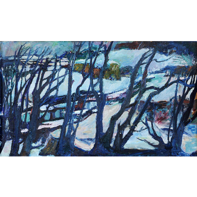 Weisbrod, Richard: Winter Landscape - SOLD
