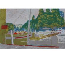 La Dell, Edwin: The Thames at Teddington