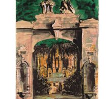 Piper, John: Harlaxton Through the Gate - SOLD