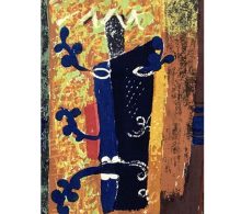 Piper, John: Foliate Heads fabric - right hand panel