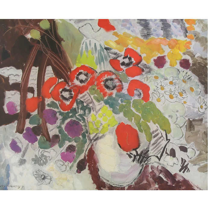Hitchens, Ivon: Flower Painting, 1931 - SOLD