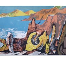 Minton, John: 'Time Was Away. A notebook in Corsica' - Rocky Shore