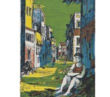 Minton, John: 'Time Was Away. A notebook in Corsica' - Village Street