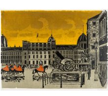 Tavener, Robert: Horse Guards Parade and Cadiz Cannon - SOLD