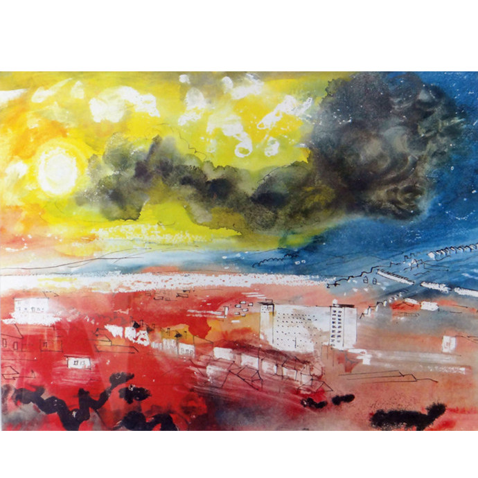 John Piper Swansea Towards the Gower