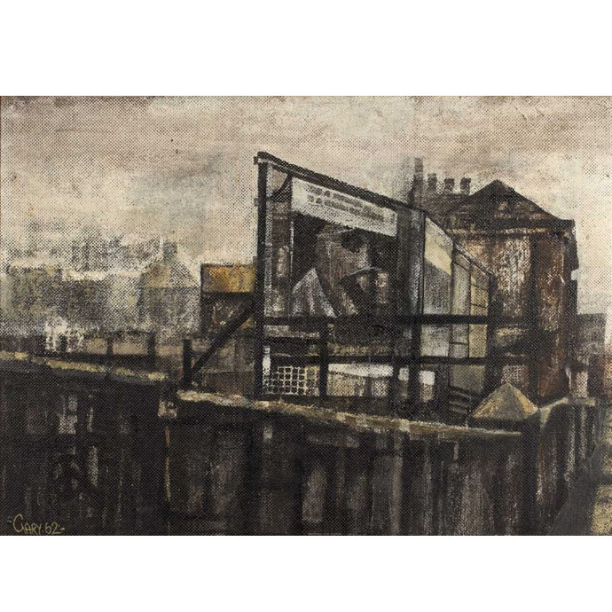 Sargeant, Gary: Industrial Scene - SOLD
