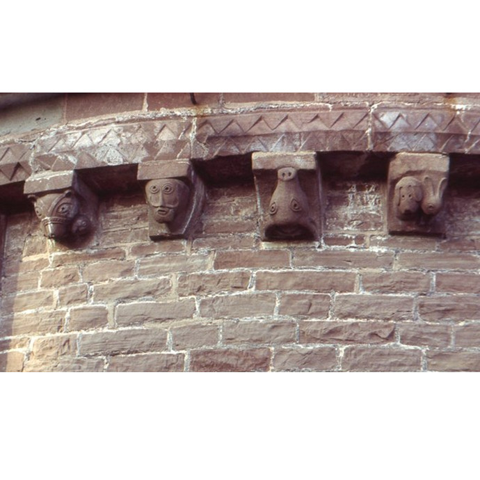 Piper, John: Corbels at Kilpeck - SOLD - Image 3