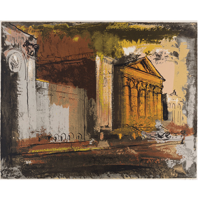 Piper, John: Stowe, South of the House